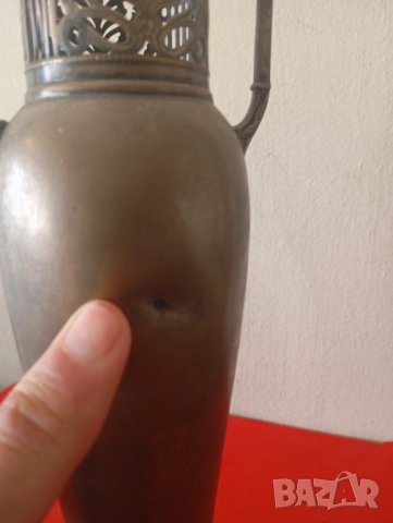 Стара ваза арт деко WMF, снимка 2 - Антикварни и старинни предмети - 53882869