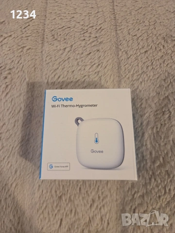 Смарт термохигрометър Govee - H5179, WiFi, бял