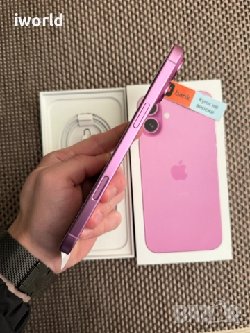 НОВ ❗️ iPhone 16 PLUS ❗️Лизинг от 52лв/м ❗️ Гаранция 128Gb PINK ❗️ розов, снимка 6 - Apple iPhone - 52614227