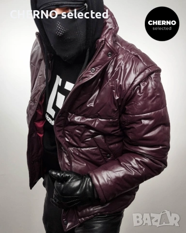 H&M x EDITION BY JOHN BOYEGA 2-в-1 мъжко пуфер яке • елек от еко кожа – лимитирана серия – L•XL, снимка 8 - Якета - 54031813