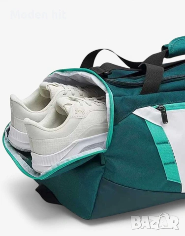 Оригинал! UNDER ARMOUR Undeniable 5.0 Small Duffle Bag Green унисекс спортен сак, снимка 2 - Сакове - 54326431