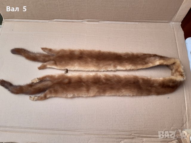 Кожена яка - белка , норка , златка