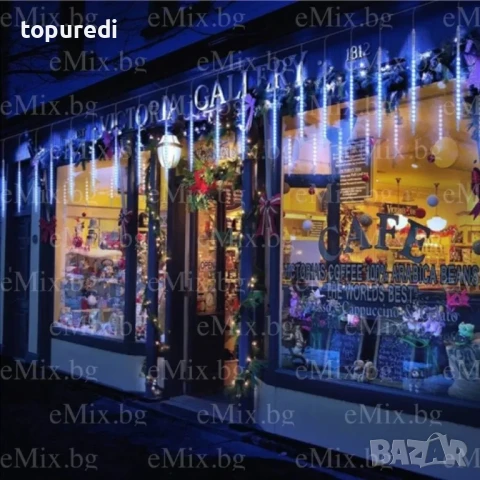 LED ВИСУЛКИ "ПАДАЩ СНЯГ" WHITE