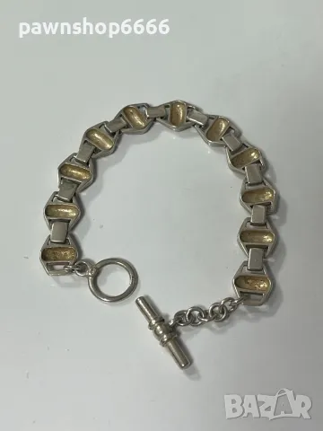 Сребърна гривна 925 от Birmingham, снимка 5 - Гривни - 48584325