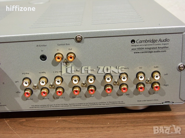 Усилвател  Cambridge audio azur 650a , снимка 9 - Ресийвъри, усилватели, смесителни пултове - 51594997