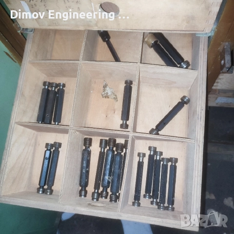 Калибри резбови,глаадки,скоби .., снимка 11 - Други инструменти - 51728639