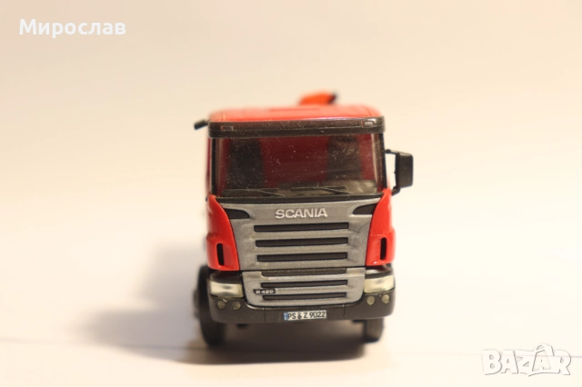 HERPA H0 1/87 SCANIA САМОСВАЛ КРАН КАМИОН МОДЕЛ, снимка 2 - Колекции - 52864846