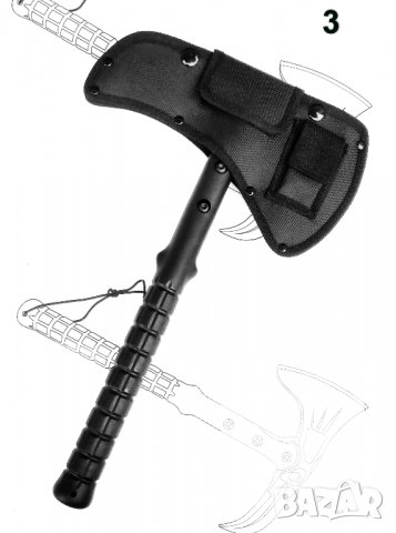 Тактическа Брадва Томахавка TOMAHAWK EAGLE SOG 3 модела, снимка 10 - Градински инструменти - 22528112