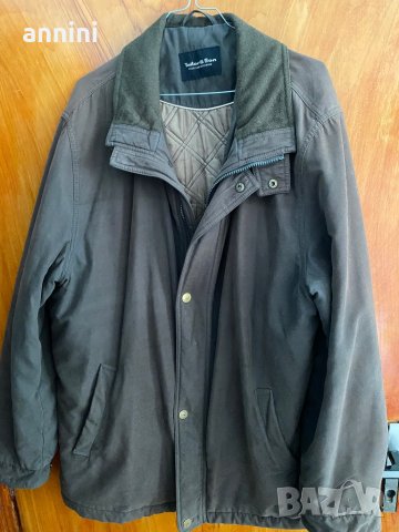 продавам кафява мъжка шуба  с подплата , снимка 1