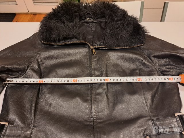 Яке естествена кожа  L, снимка 4 - Якета - 37685760