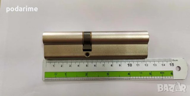 Патрон Кale/Кале, 50/70 мм, ДИН палец, 3 ямкови ключа, снимка 2 - Входни врати - 49753839