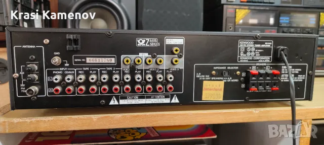 Receiver Kenwood KR-V45 с еквалайзер, снимка 4 - Ресийвъри, усилватели, смесителни пултове - 49930649