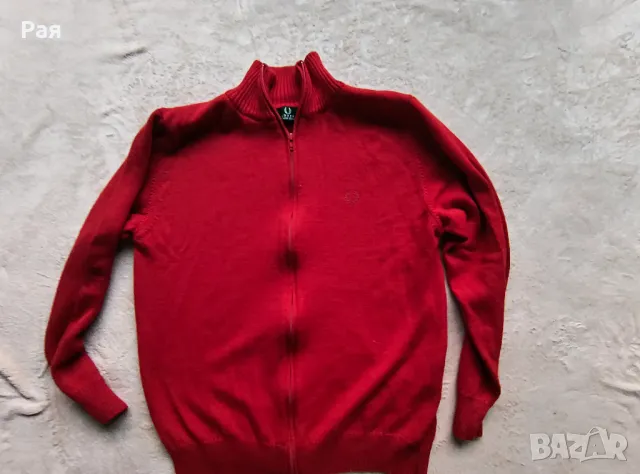 Мъжка жилетка Fred Perry , снимка 2 - Пуловери - 50368352
