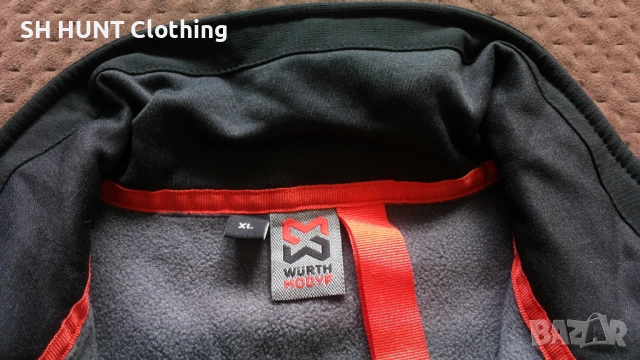 WURTH MODYF M456239 Anthracite Performance Fleece Jacket размер L работна горница W4-70, снимка 12 - Суичъри - 51947048