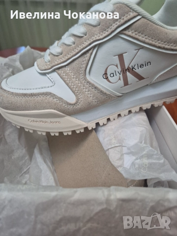 Calvin Klein маратонки, снимка 4 - Дамски ежедневни обувки - 52288155