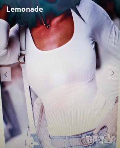 Дамска блуза Zara  памук в бяло