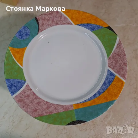 Италиански сервиз за хранене -12бр, снимка 2 - Чинии - 48177002