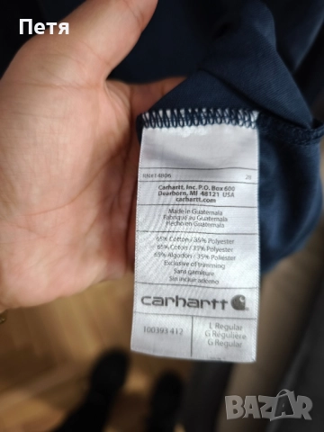 Carhartt, relax fit, L, блуза с дълъг ръкав, снимка 6 - Блузи - 52130010