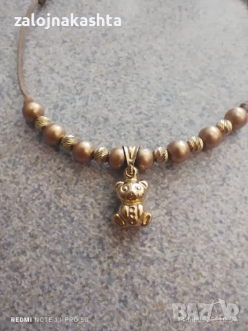 Златна гривна с конец 1,69гр 