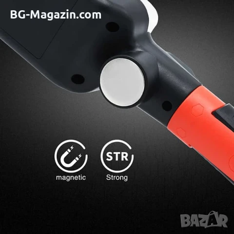 Мощна акумулаторна преносима LED къмпинг лампа осветление фенер с магнит 18650 батерии USB зареждане, снимка 7 - Къмпинг осветление - 51017083