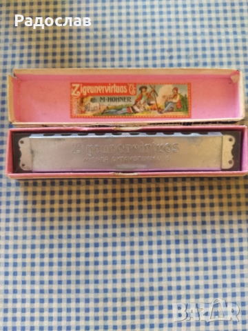 стара устна  хармоника HOHNER, снимка 2 - Антикварни и старинни предмети - 54105068