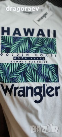 Нова тениска Wrangler Tshirt, снимка 6 - Тениски - 37758417