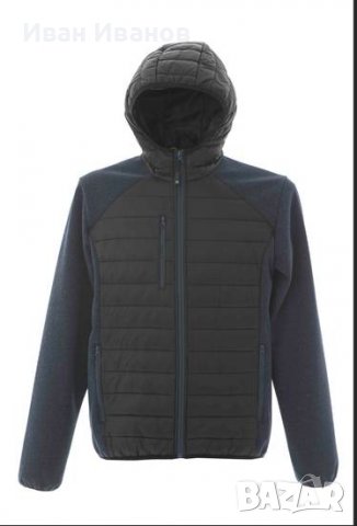 Яке от полар с найлонова подплата Berna Jrc   размер 2-3 ХХЛ, снимка 2 - Якета - 39247971