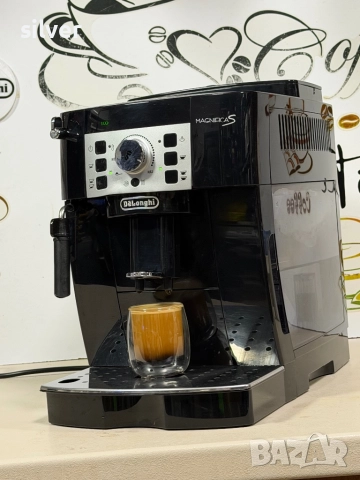 Кафемашина кафе автомат delonghi magnifica S с гаранция