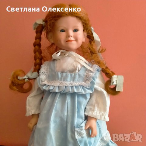 Порцеланова кукла Elke Hutchens 1988 43 см, снимка 7 - Колекции - 37574499