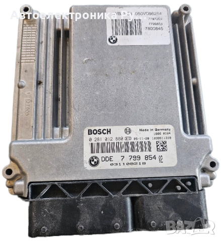 Компютър BMW 3 (E90, E91, E92, E93) (2005-2011) / 2004- 0281013251, 7801711, 0281012880