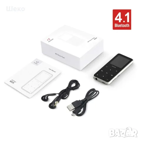Victure M5X – премиум преносим MP3 плейър с метален корпус и стъклен touch панел