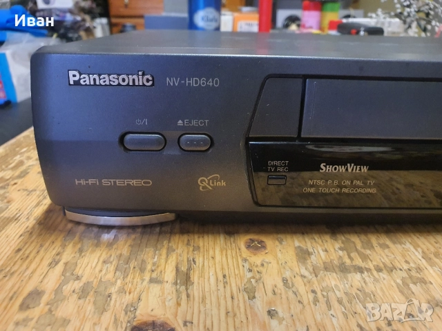 Видео Panasonic nv-hd640eg, снимка 4 - Плейъри, домашно кино, прожектори - 52198517