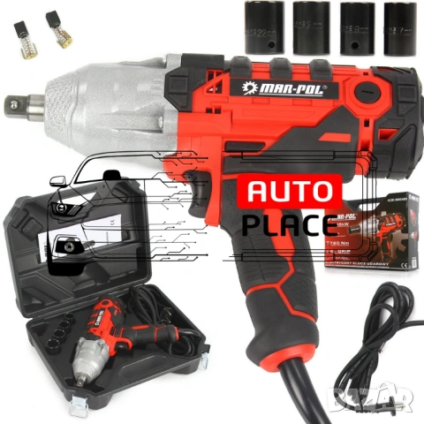 Професионален електрически гайковерт 1/2 – 720Nm Mar-Pol