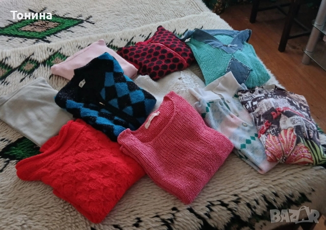На обща стойност 35лв. десет броя дамски блузи , снимка 2 - Блузи с дълъг ръкав и пуловери - 51580272