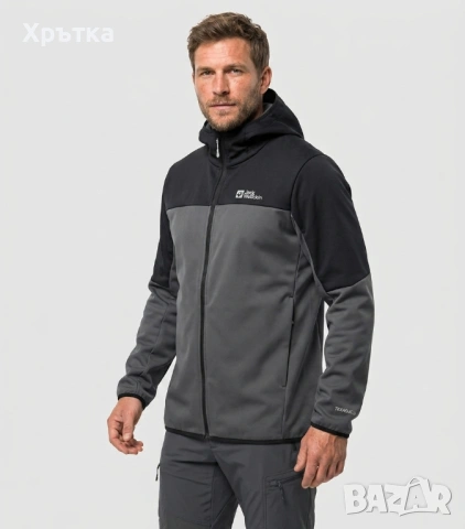 Jack Wolfskin Feldberg - Оригинално мъжко софтшел яке размер L