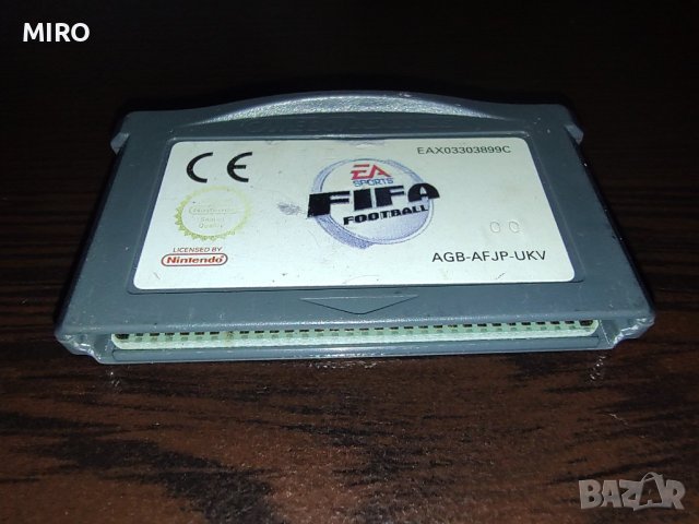 FIFA FOOTBALL GAME BOY ADVANCE AGB-AFJP-UKV, снимка 1 - Игри за Nintendo - 36914138