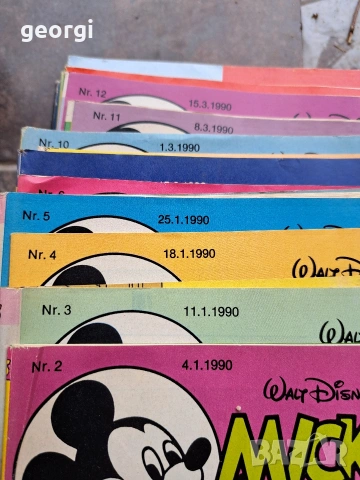 колекция комикси Micky Maus Walt Disney на немски език 35/6 , снимка 7 - Колекции - 54078373