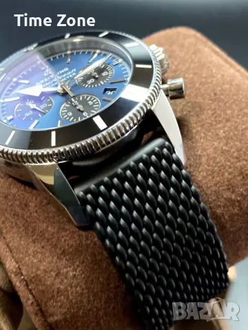 Breitling Superocean Heritage II B01 Chronograph 44mm Steel Blue Dial Ceramic Различни Варианти, снимка 8 - Мъжки - 47999776