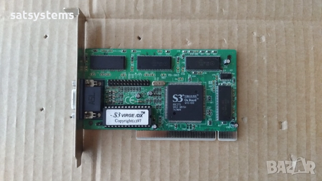 Видео карта S3 Virge/DX S3 VGDX 2MB PCI