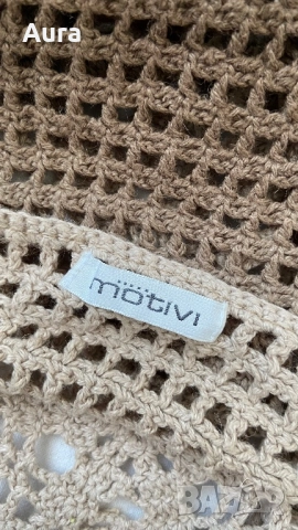 Brown Crochet halter top, снимка 3 - Корсети, бюстиета, топове - 51674126