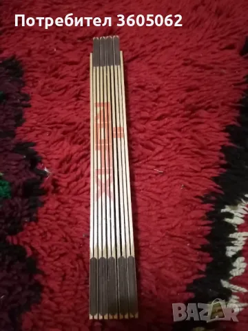 Оригинален дървен метър Rofix, снимка 3 - Други инструменти - 48825002