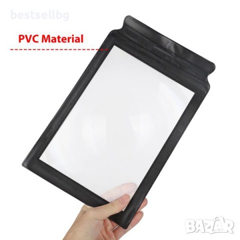 Увеличителна лупа А4 за четене на книга бродиране шиене 5X увеличение, снимка 8 - Други инструменти - 37223226