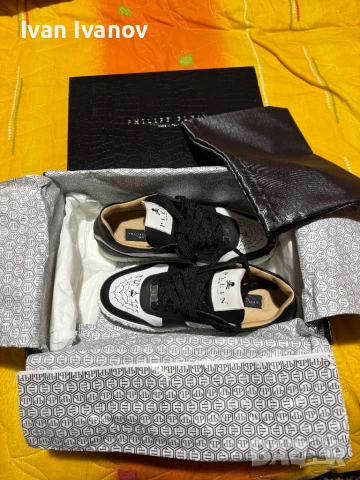 Обувки Philipp Plein, снимка 3 - Ежедневни обувки - 48478448