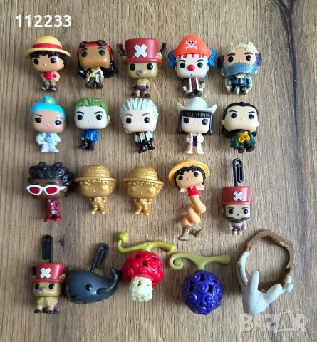 20 Kinder Joy One Piece играчки-фигурки