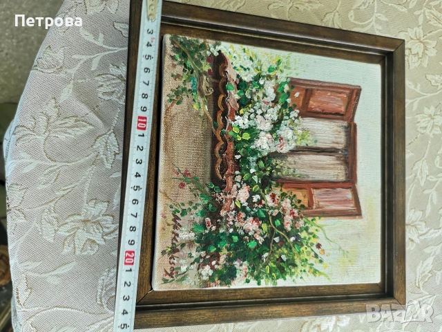 маслена картина върху платно. , снимка 4 - Картини - 54309220