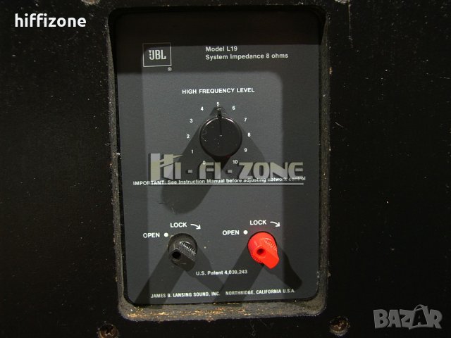 ТОНКОЛОНИ JBL model l19, снимка 12 - Тонколони - 36598805