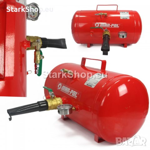  Бутилка за шоково помпане на гуми 40 литра Mar-Pol, снимка 5 - Други инструменти - 40088284