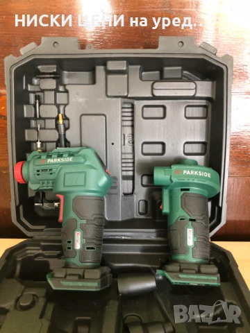 Parkside Акумулаторен компресор PAK 20-Li B2 и въздушна помпа PALP20-Li B2