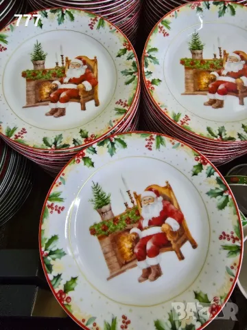 коледни чинии чаши купи