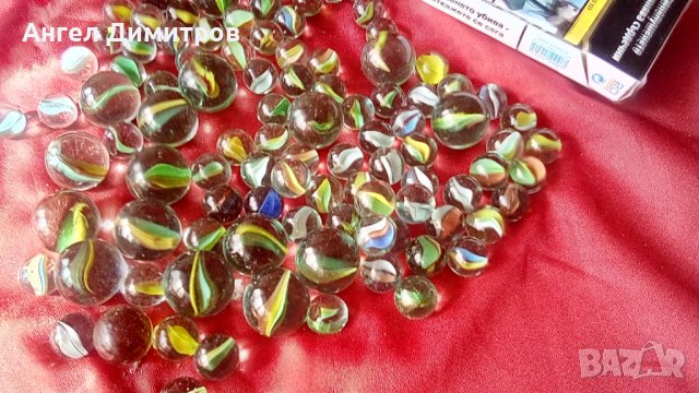 Сто стари сирийски стъклени топчета , снимка 5 - Колекции - 42279071